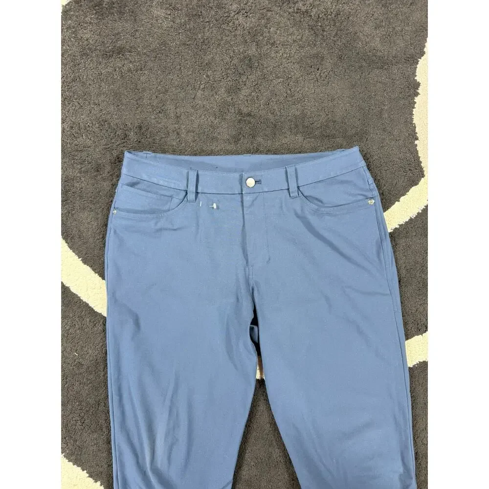 Lululemon Pants Mens 32x28 Navy Stretch Travel Casual Performance ABC Pant Slim